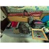 Image 1 : Hunting and Outdoor Gear Lot: Cabela's Camouflage, Thermoses, Winchester Sign