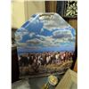 Image 7 : Horse Artwork, Tray, Metal Decor, and Faux Flowers Lot
