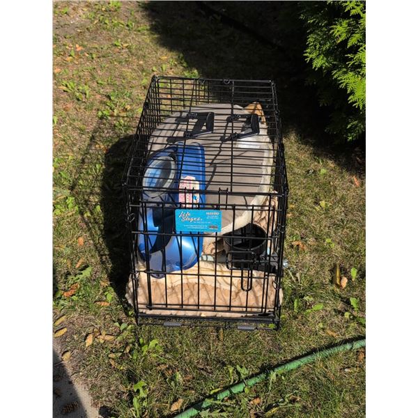 Pet Items With Metal Wire Dog Crate