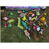 Image 2 : Cat Accessory Lot With Window Perch, Petmate Carrier, Toys and Bowls