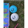 Image 4 : Cat Accessory Lot With Window Perch, Petmate Carrier, Toys and Bowls