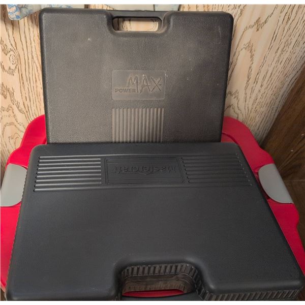 Mastercraft Socket Set and Max Power Cordless Drill with Cases