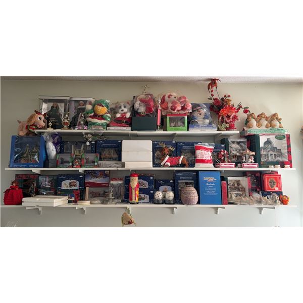 Christmas Village Sets, Plush, Ornaments, and Décor