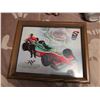Image 3 : Plastic Mugs, Framed Racing Print, Wooden Toys, and Faux Fur Tails