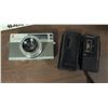 Image 1 : Ansco Autoset CDS Film Camera and Realistic Micro-29 Cassette Recorder