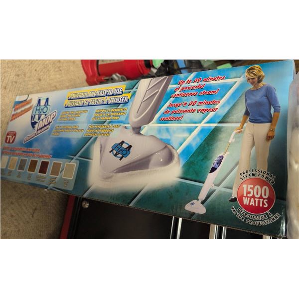 H2O Mop X5 1500 Watt Steam Cleaning Mop with Pads