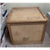 Image 1 : Wooden Shipping and Storage Crate With Lid