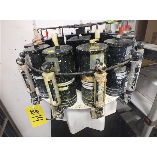 12 Canister Paint Tinting Machine