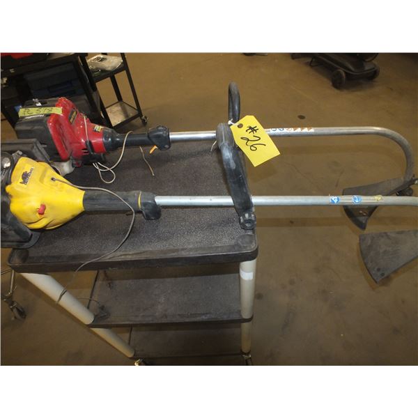 Two Gas Powered Weed Eaters