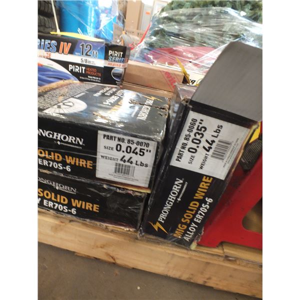 3 Rolls Of Mig Wire