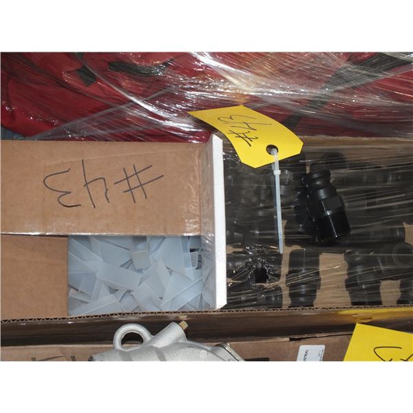 Box Of Corner Clips & 1 Box Of Hose Connectors