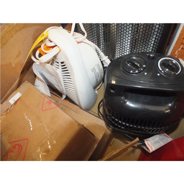 3 Small Space Heaters