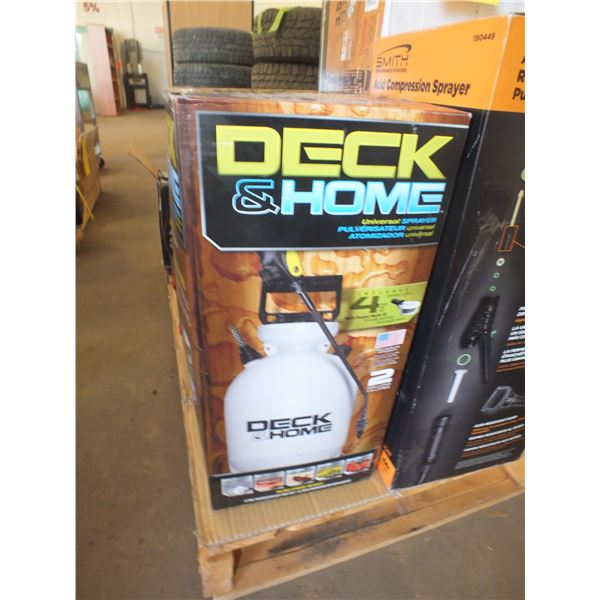 4 Assorted Garden Sprayers