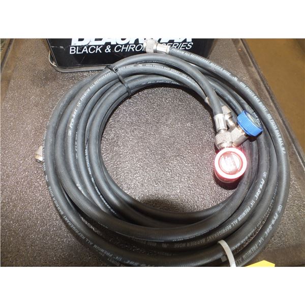 Refrigeration Hose & Gauge Set