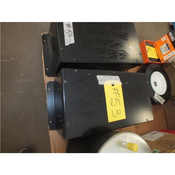 Two Cab & Cargo Heaters & 1 Air Spring