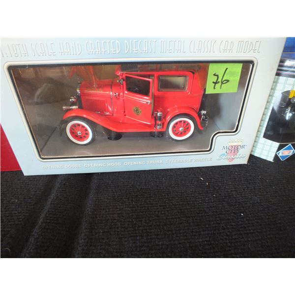 Motor City 1931 Ford Model A Fireman Tudor