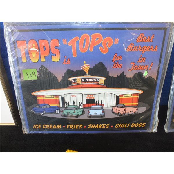 15"x 12" Metal Sign
