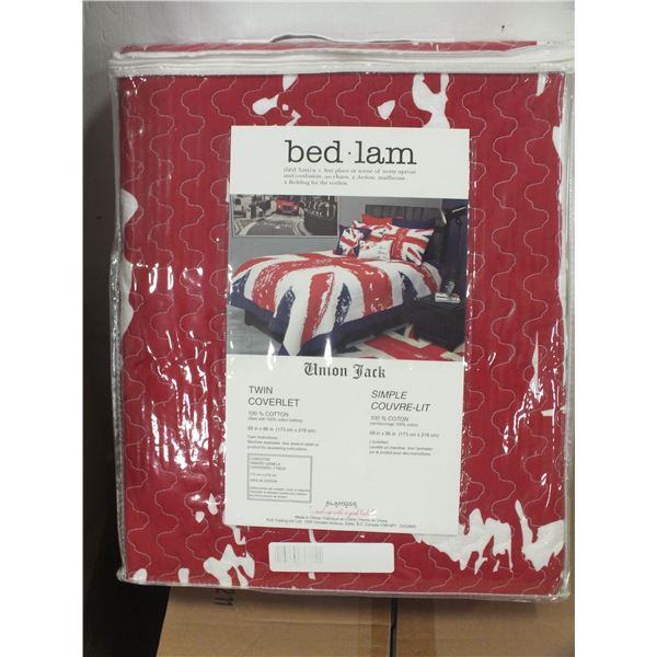 Union Jack Twin Sized Comforter