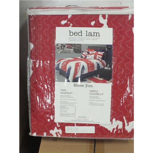 Union Jack Twin Sized Comforter