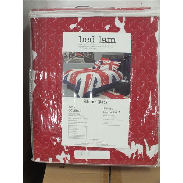 Union Jack Twin Sized Comforter
