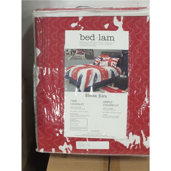 Union Jack Twin Sized Comforter