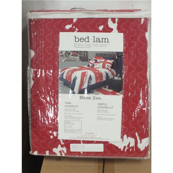 Union Jack Twin Sized Comforter