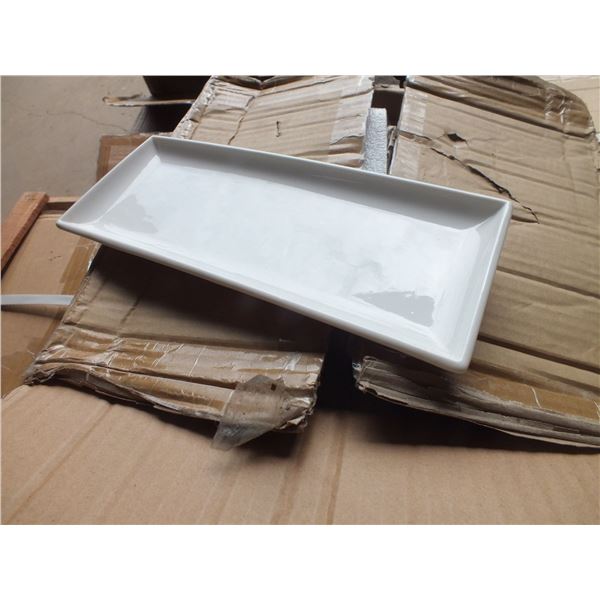 1 Case Of 10" x 4" Appetizer Plates