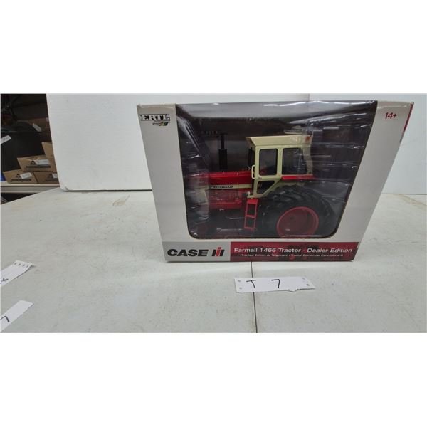 Ertl Case IH Farmall 1466 Dealer Edition Die-Cast Tractor with Cream Cab