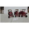 Image 5 : Ercoin International Harvester 86 Series Die-Cast Tractors, 1086 and 986 and 886 Models, Set of 3.