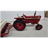 Image 8 : International Harvester Hydro 1026 Farmall Tractor and IH Grain Drill Replica Setdie cast