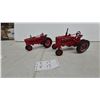 Image 1 : Farmall H and super M ta Die-Cast Model Tractors, 1/16 Scale. 2 tractors no