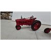 Image 2 : Farmall H and super M ta Die-Cast Model Tractors, 1/16 Scale. 2 tractors no