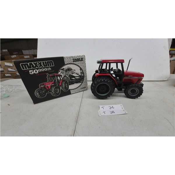 Case IH Maxxum 5250 50,000th Edition 1/16 Scale Die-Cast Toy Tractor