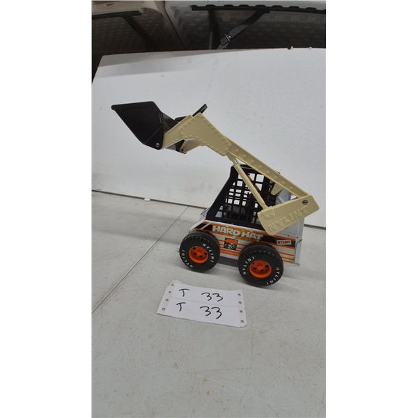 Nylint Hard Hat Series Pressed Steel and Plastic Skid-Steer Loader Toy