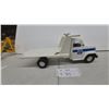 Image 1 : Vintage ertl Ford C-Series Flatbed Equipment Hauler Toy Truck with Winch, Late 1960s-Early 1970s.