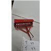 Image 6 : Tru-Scale Pressed Steel Sickle Mower, Grain Drill, and 4-Bottom Plow, circa
