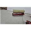 Image 11 : Vintage Ertl International Harvester Farm Wagon, IH Seed Drill, and McCormick Disc Harrow. Metal.