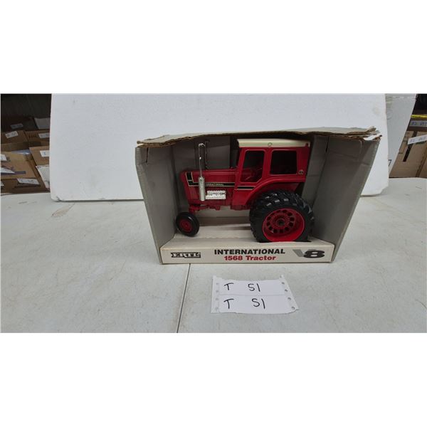 Ertl International Harvester 1568 V8 Tractor Die-Cast Model