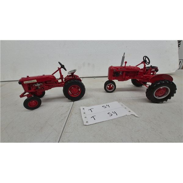 Ertl Farmall Cub and Farmall B Die-Cast Toy Tractors