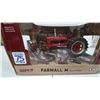 Image 2 : ERTL 75th Anniversary Case IH Farmall M Barn Finds 1/16 Scale Die-Cast Metal Tractor with tools.