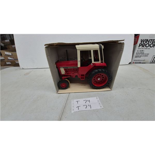 Ertl International 1586 Die-Cast Toy Tractor with Cab, Model 463, Smoke Stack Included