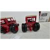 Image 16 : 1 x International Harvester 1586 V8 and 2 x 1486 Die-Cast 1/16 Scale Toy Tractors with Dual Stacks