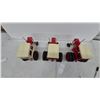 Image 17 : 1 x International Harvester 1586 V8 and 2 x 1486 Die-Cast 1/16 Scale Toy Tractors with Dual Stacks