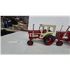 Image 4 : 1 x International Harvester 1586 V8 and 2 x 1486 Die-Cast 1/16 Scale Toy Tractors with Dual Stacks