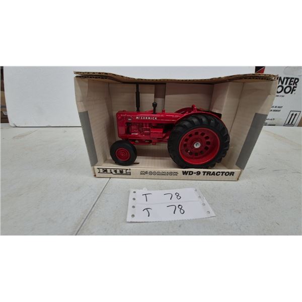 Ertl McCormick WD-9 Tractor 1/16 Scale Die-Cast Model
