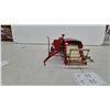 Image 2 : 1950s tru scale pull type combine model c. 406. Pressed steel