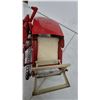 Image 6 : 1950s tru scale pull type combine model c. 406. Pressed steel