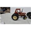 Image 3 : Hesston 1380 with Cab and White 700 Die-Cast Toy Tractors. Die-Cast and plastic