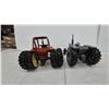 Image 7 : Hesston 1380 with Cab and White 700 Die-Cast Toy Tractors. Die-Cast and plastic
