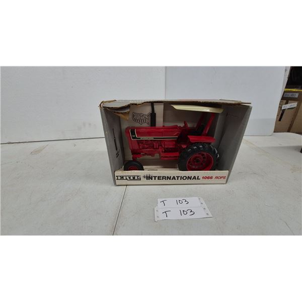 Ertl International 1066 ROPS 1/16 Scale Die-Cast Toy Tractor, Special Edition, Made in America